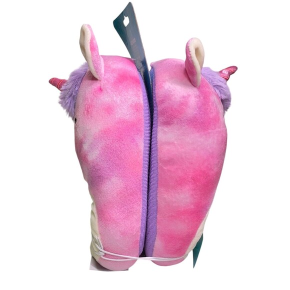 Squishmallows Pink Unicorn Slippers Size 11/12 Toddler Girl NEW NWT - Picture 5 of 10